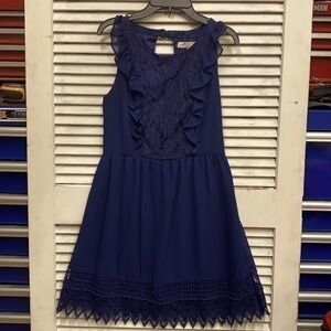 Jolt Navy Blue Dress size Small